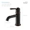 Kibi Victorian Single Handle Bathroom Vanity Sink Faucet with Pop Up Drain C-KBF1012ORB-KPW100ORB - alternate 2